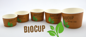 Biologisch abbaubare Pappbecher Biocups GEBAS