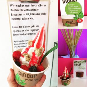 BioCups als Aktionsangebot