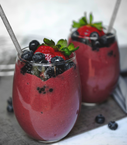 Fruchtpürees als Zutat für Smoothies