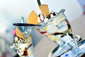 Eis-Rezeptur für den Außerhausverkauf