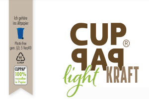 Das vielfältige CupPap Sortiment ist nachhaltig