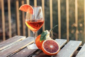 Herbstrenner heißer Aperol