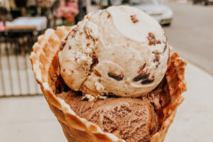 Eis mit Milchersatzprodukten