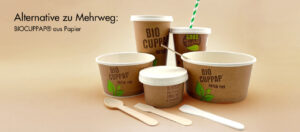 Bio Cuppap - Alternative zu Mehrweg