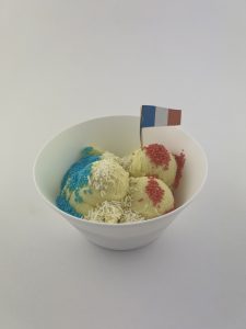 Frankreich Eisbecher Reciclo Duliamo Gebas Fußball EM