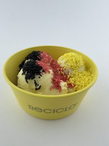 Deutschland Eisbecher Reciclo Gebas Fußball EM