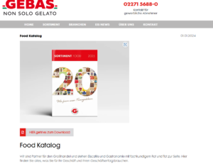 Katalog download GEBAS Sortiment