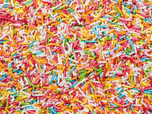 Bunte Zuckerstreusel für Eis, Desserts und Gebäck – Duliamo® Streuselsortiment