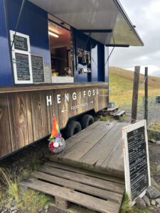 Hengifoss Wasserfall Island Foodtruck