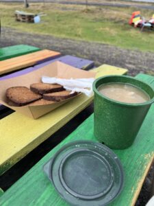 Hengifoss Wasserfall Island Foodtruck